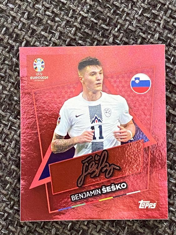 Topps Euro 2024 SVN SP Benjamin Sesko Kaufen Auf Ricardo