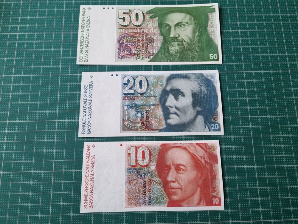 Schweizer Banknoten Serie 6 10er 20er 5 Kaufen Auf Ricardo