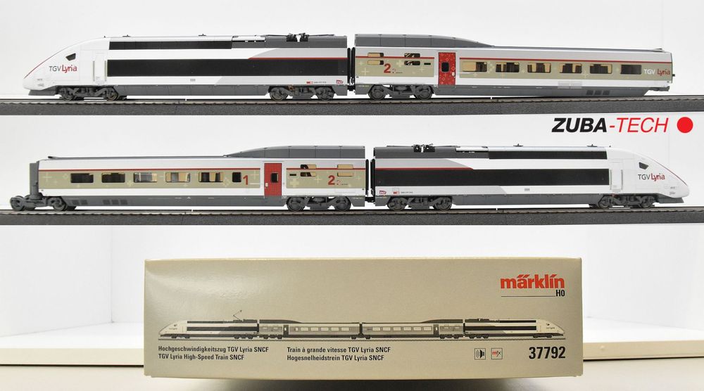 Märklin 37792 Hochgeschwindigkeitszug TGV Lyria SNCF SBB OVP Kaufen