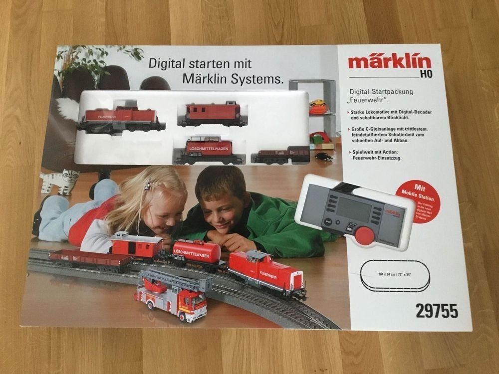 Märklin H0 Digital Startpackung Feuerwehr 230 Volt Kaufen auf Ricardo