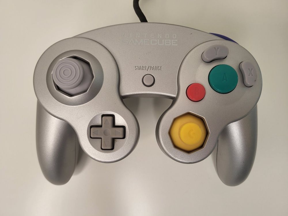 Gamecube Controller Top Zustand Silber Kaufen Auf Ricardo