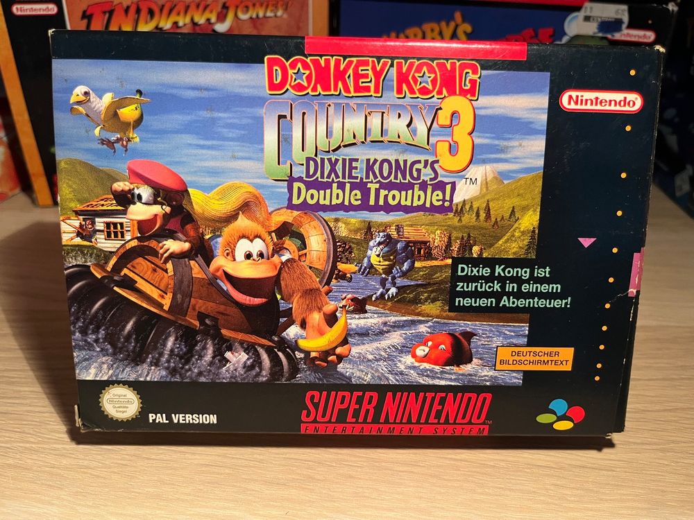 Donkey Kong Country 3 Dixie Kongs SNES Pal OVP Nintendo Kaufen Auf