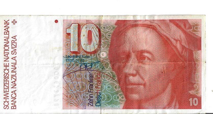 Banknote 10 Schweizer Franken Kaufen Auf Ricardo