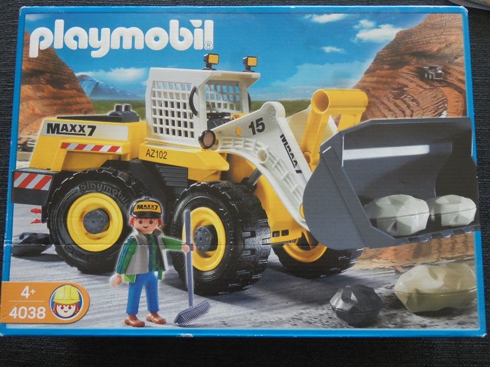 Set Playmobil Pelleteuse Maxx Kaufen Auf Ricardo