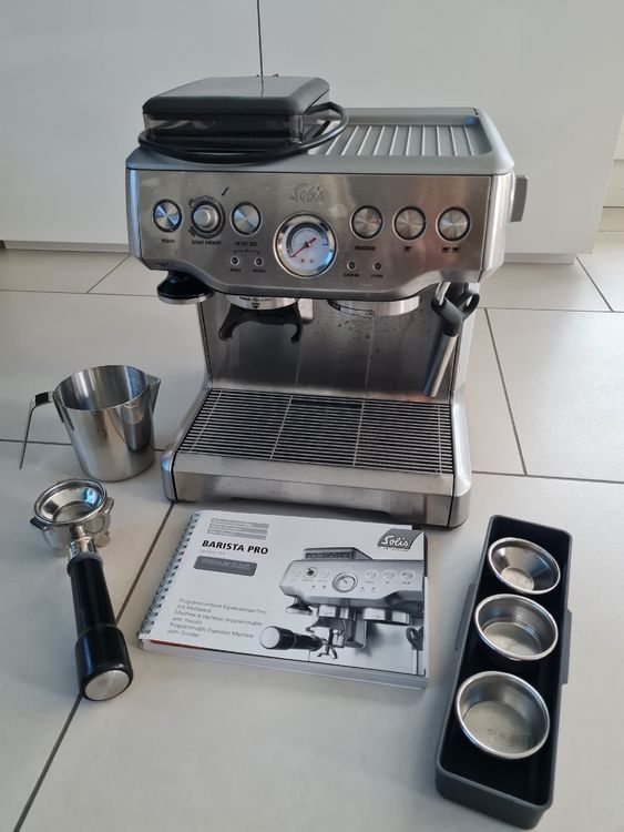 Solis Barista Pro Espressomaschine Mit Mahlwerk Kaufen Auf Ricardo