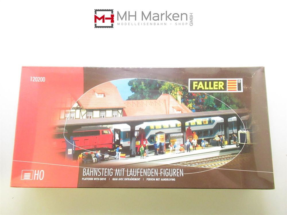 Faller 120200 Bahnsteig Mit Figuren H0 Kaufen Auf Ricardo