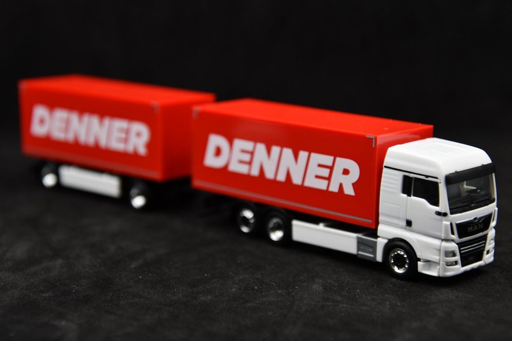 Herpa Man Tgx Xlx Euro C Koffer H Ngerzug Denner Acheter Sur