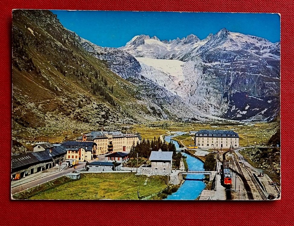 Gletsch Bahnhof Furka Oberalp Bahn Fo Kaufen Auf Ricardo