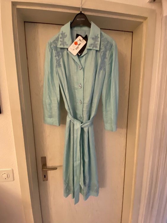 Neu Rena Lange Leinenkleid Gr Kaufen Auf Ricardo