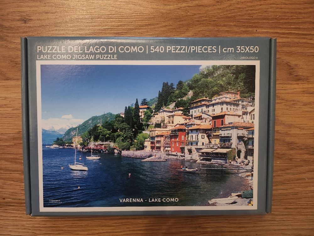 540 Teile Puzzle Varenna Lake Como Kaufen Auf Ricardo