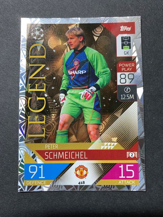 Topps Match Attax Legend Peter Schmeichel Kaufen Auf Ricardo