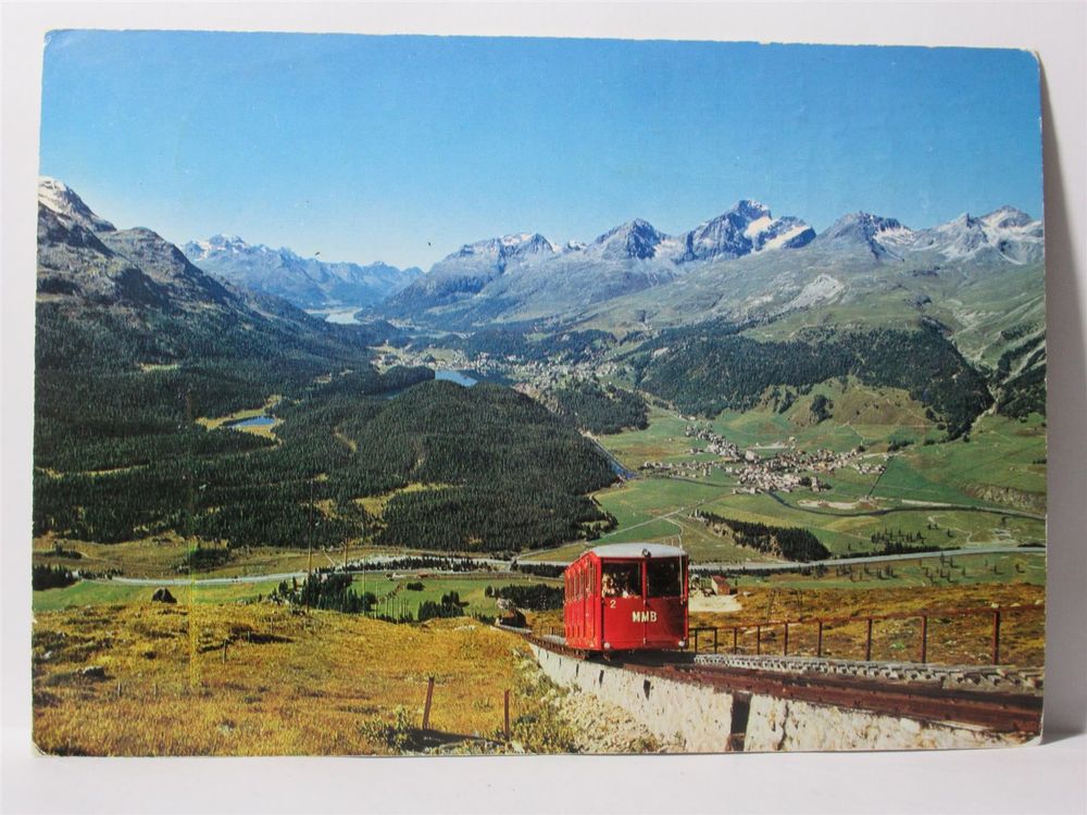 AK Muottas Muragl Bergbahn 1967 Kaufen Auf Ricardo