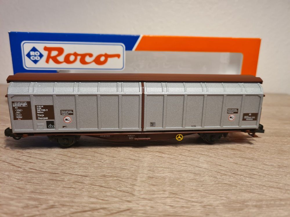 Roco 46514 Schiebewandwagen PKP H0 Kaufen Auf Ricardo