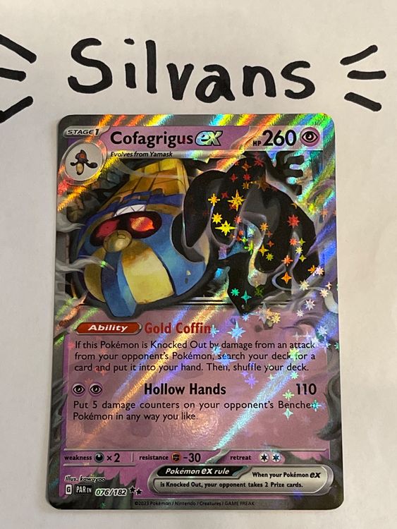 Cofagrigus Ex 076 182 Paradox Rift Englisch Kaufen Auf Ricardo