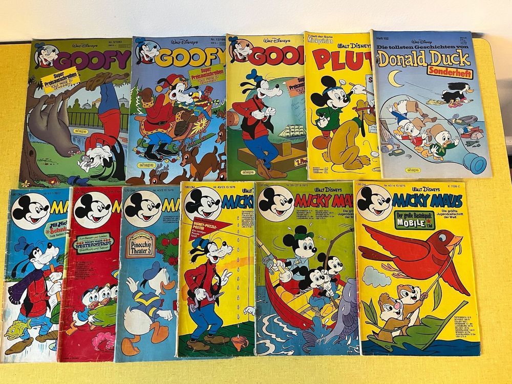 Alte Micky Maus Walt Disney Comics Hefte Kaufen Auf Ricardo