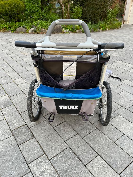 Thule Chariot CX2 Mit Joggingset Und Velokupplung Kaufen Auf Ricardo