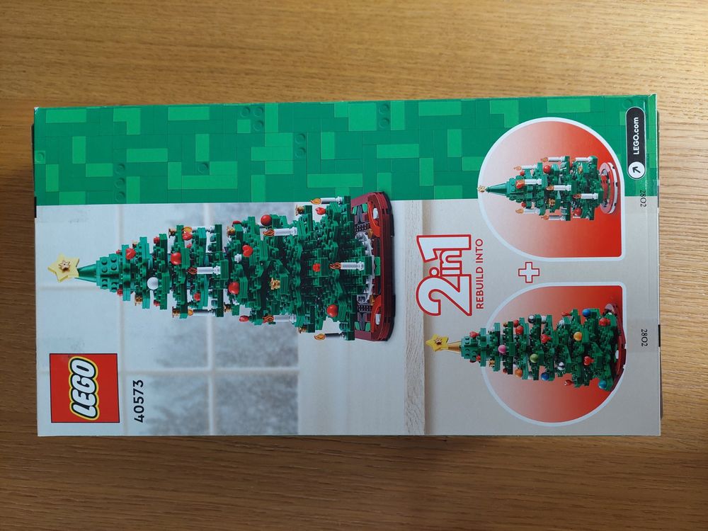 LEGO Weihnachtsbaum 2 In 1 40573 Christbaum Adventsdeko Kaufen Auf