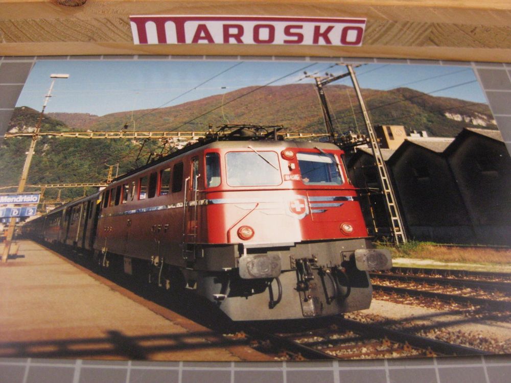 Mendrisio 1994 Schweizerische Bundesbahn SBB Echtfoto Grö Kaufen