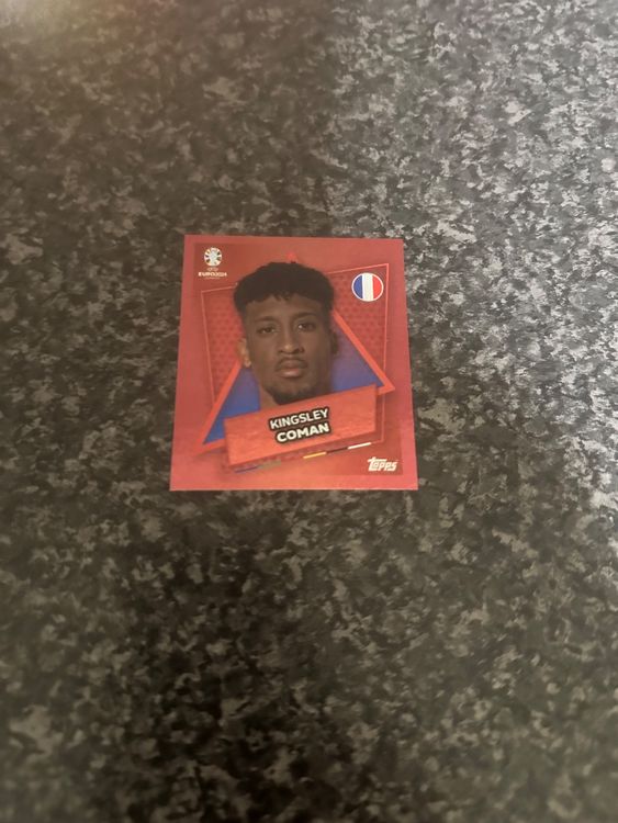 Topps Euro Sticker Fra Sp Kingsley Coman Kaufen Auf Ricardo