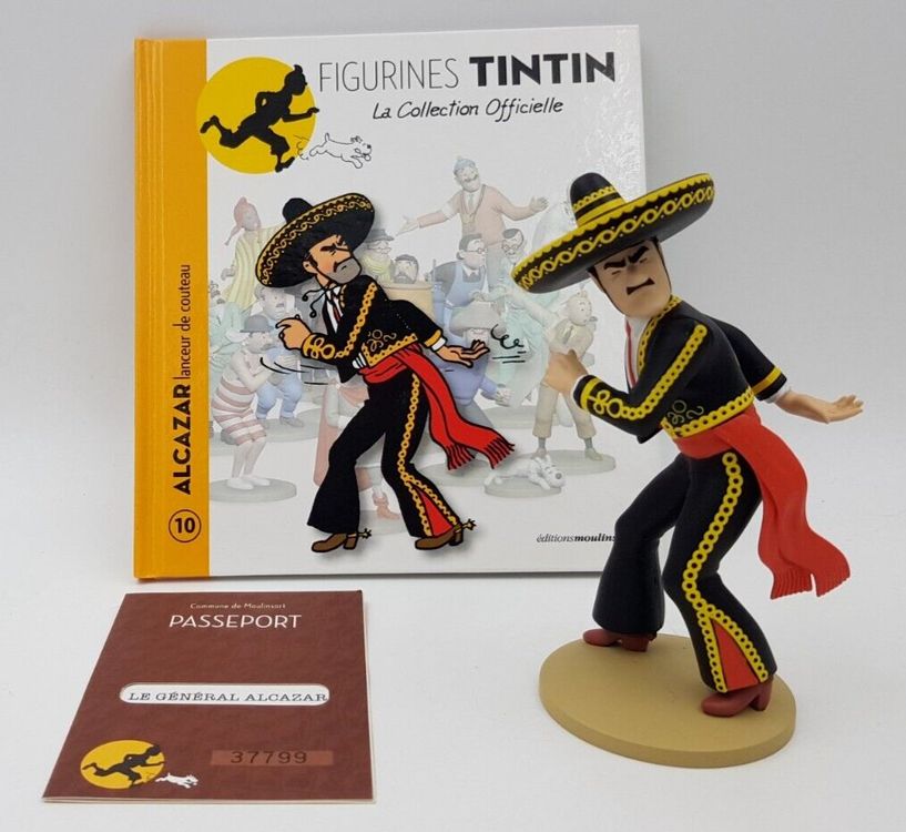 Hergé Figurine Tintin 10 Alcazar Lanceur de Couteau Kaufen auf