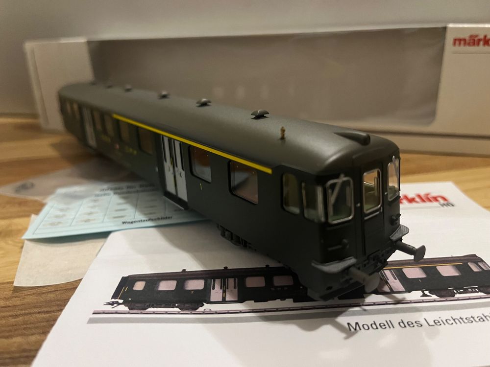 M Rklin Sbb Leichtstahl Steuerwagen Klasse Kaufen Auf