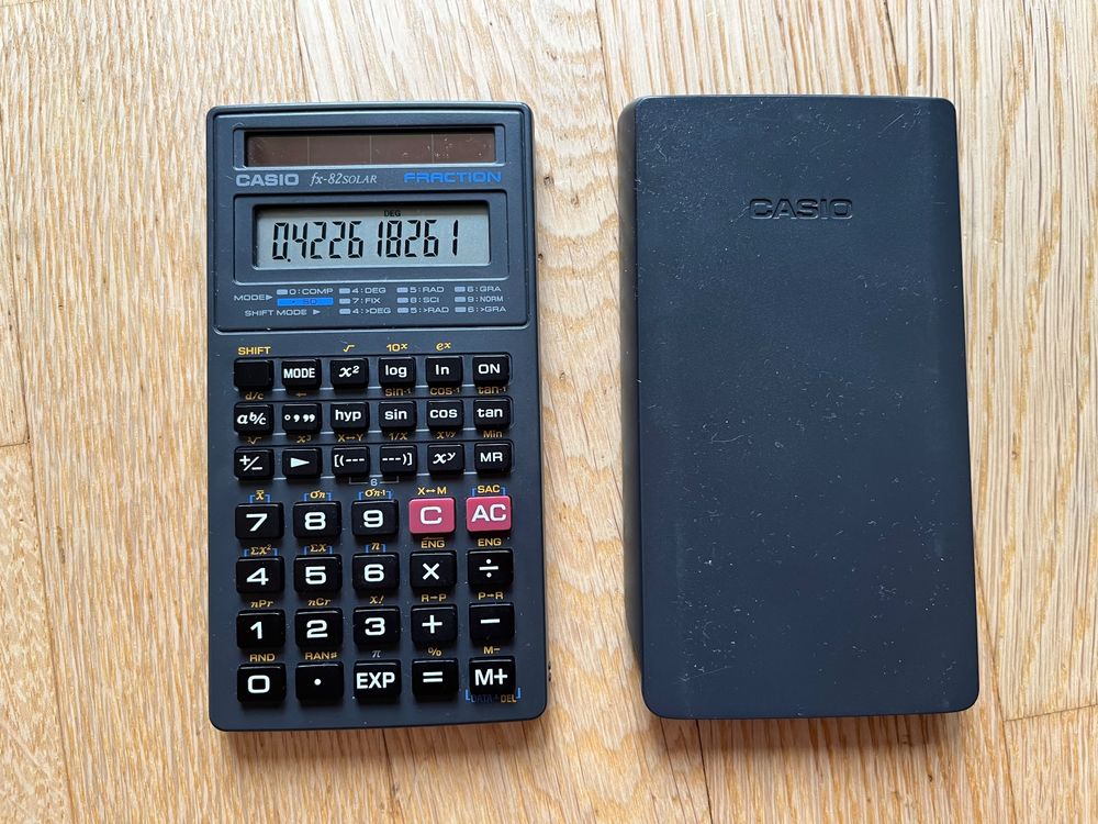 Casio Fx 82 SOLAR Taschenrechner Kaufen Auf Ricardo