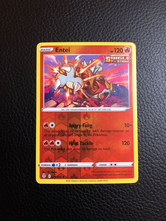 Evolving Skies Entei Rare Reverse Ab Kaufen Auf Ricardo