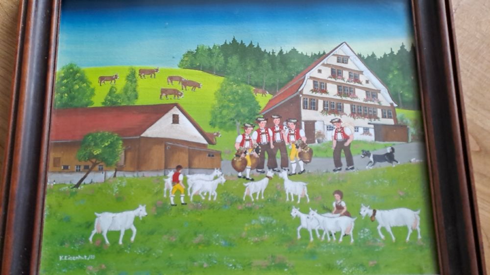 Appenzeller Bild Senntum Schellen Geissen K He K Eisenhut Kaufen Auf