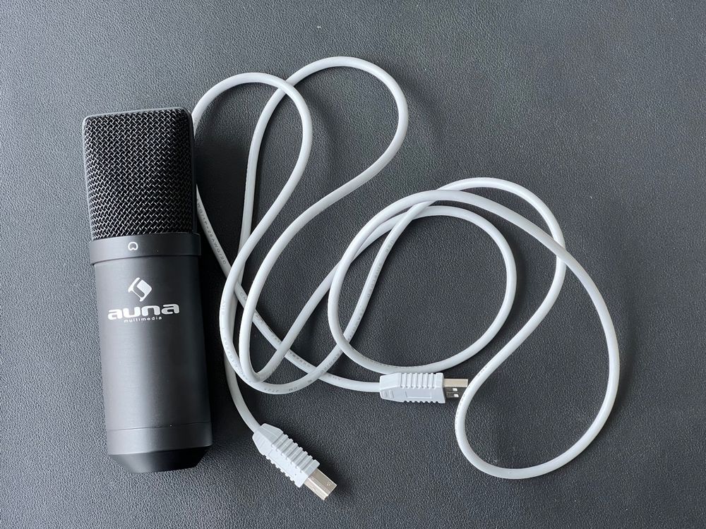 Auna Mic B Usb Kondensator Mikrofon Kaufen Auf Ricardo