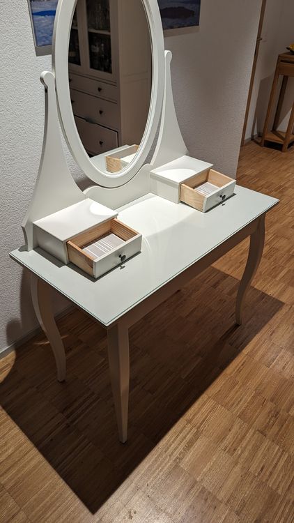 IKEA Hemnes Dressing Table Frisiertisch Mit Spiegel Kaufen Auf Ricardo