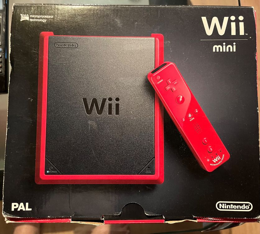 Wii Mini Konsole Rot Kaufen Auf Ricardo