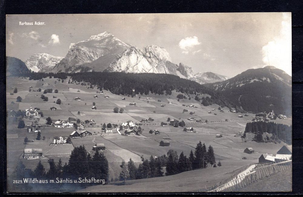 Wildhaus M S Ntis U Schafberg Luftbild Kaufen Auf Ricardo