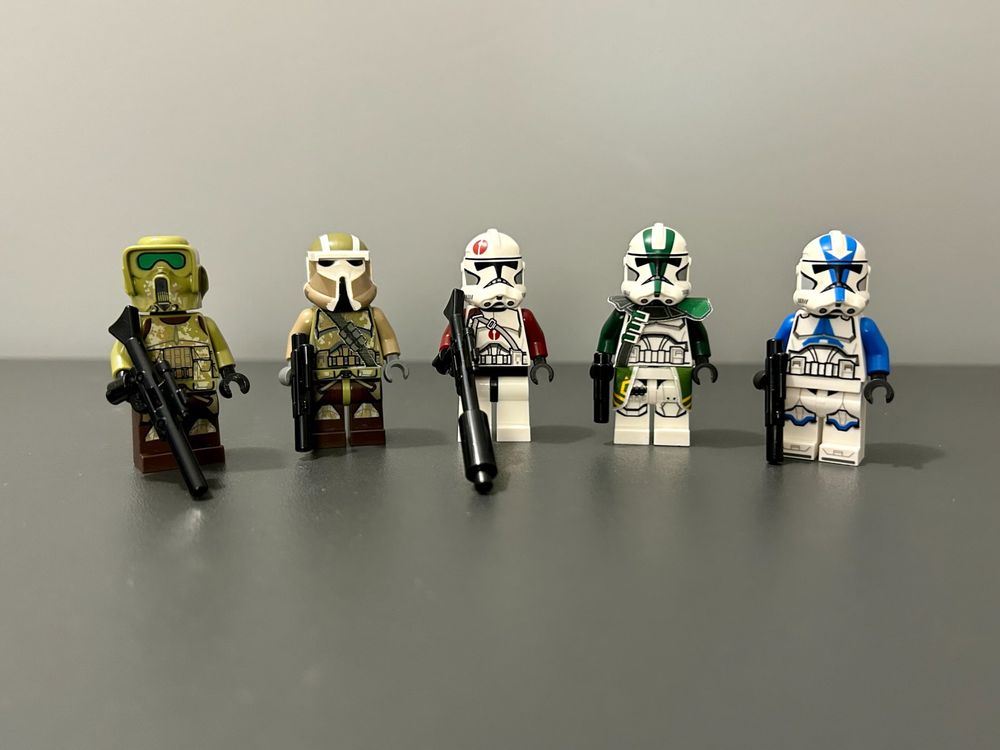 Lego Star Wars Minifigs Battlefront Clone Troopers Kaufen Auf Ricardo