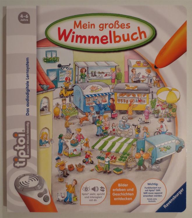 Tiptoi Buch Mein Grosses Wimmelbuch Kaufen Auf Ricardo