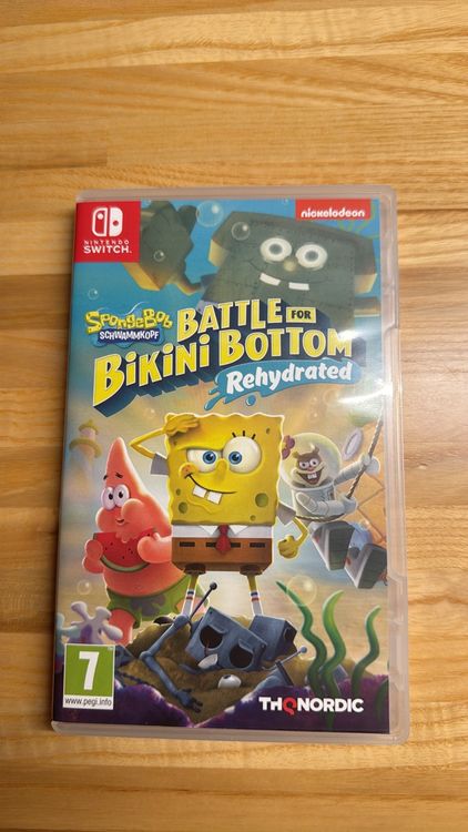 SpongeBob Battle for Bikini Bottom Rehydrated Neu gemäss