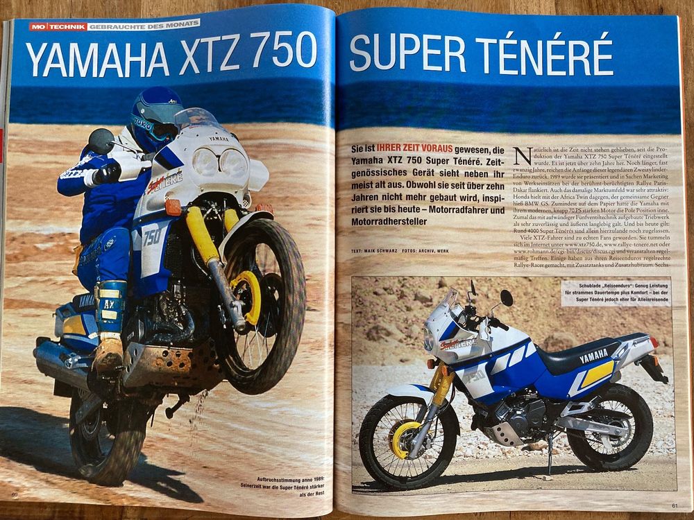 Yamaha Xtz Super T N R Serie Kaufen Auf Ricardo