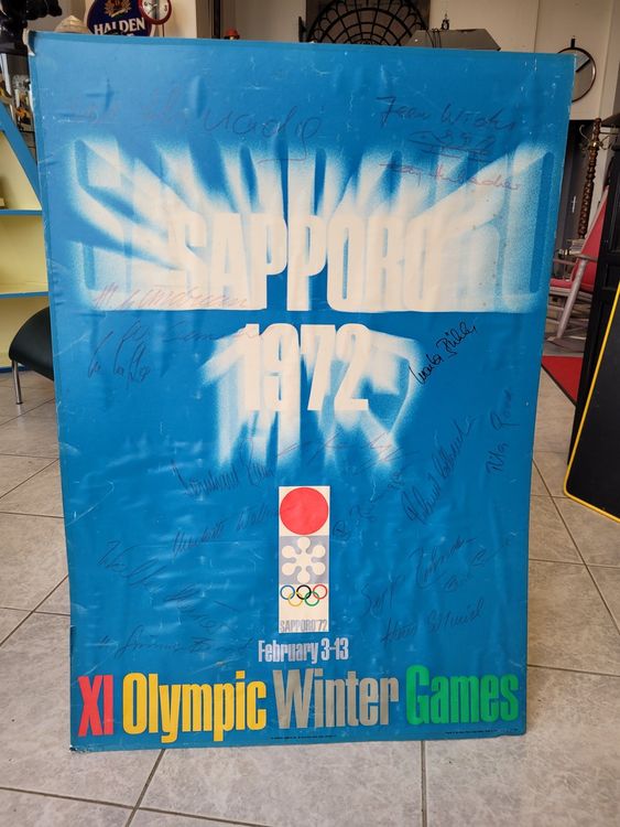 Olympia Sapporo Signiert Nadig Russi Etc Gan Hosoya Kaufen Auf