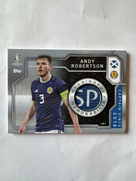 Topps Match Attax Euro Andy Robertson Relic Card Kaufen Auf Ricardo