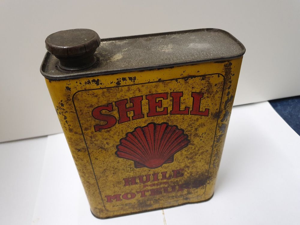 Oeldose Shell Bidon Huile Oelkanne Oil Can Vintage Er Er Kaufen