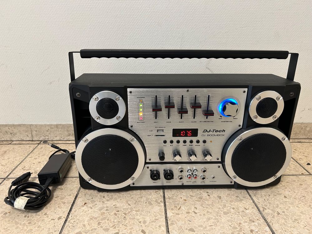 Ghettoblaster Boombox DJ Tech DJ Boombox Lautsprecher Kaufen Auf Ricardo