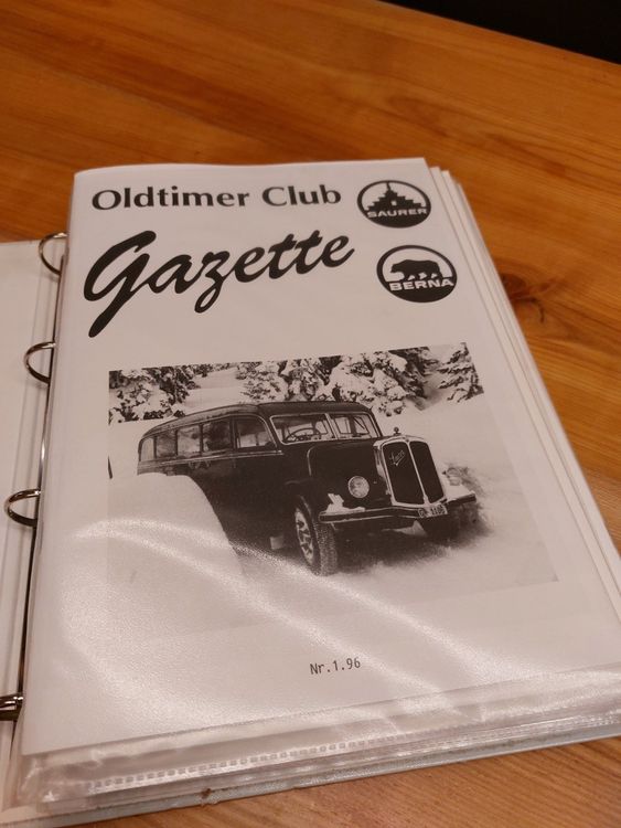 Saurer Arbon Old Timer Club Gazette Kaufen Auf Ricardo