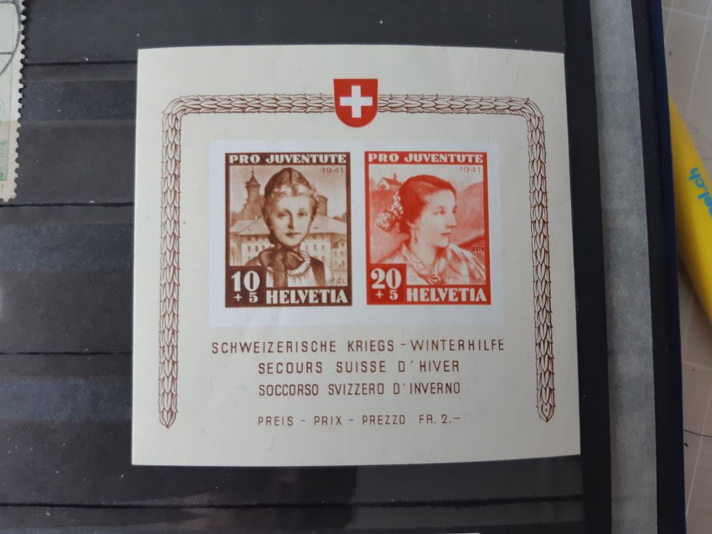 P J Block 1941 Postfrisch Kaufen Auf Ricardo