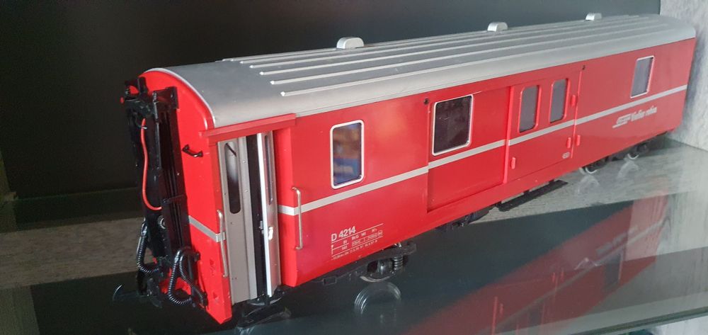 LGB RHB GEPÄCKWAGEN D 4214 ROT OVP Kaufen auf Ricardo