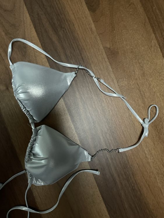 Neues Bikini Gr M Silber Kaufen Auf Ricardo