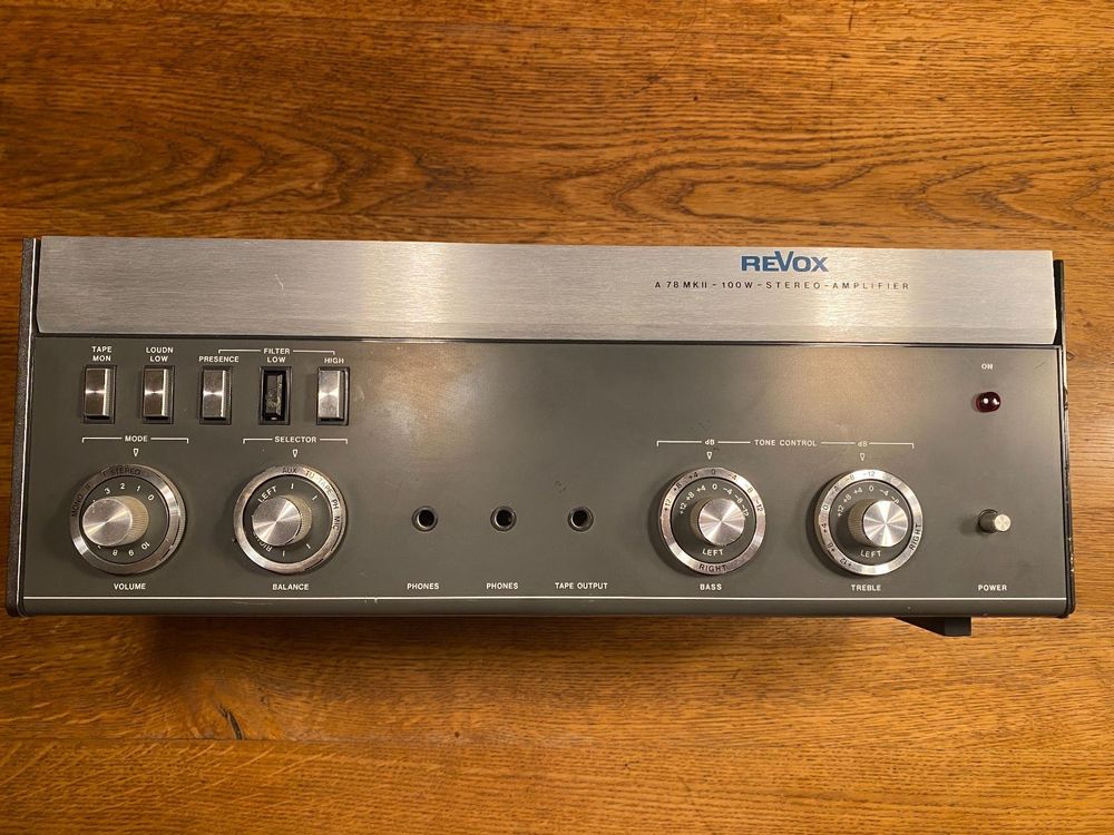 REVOX A 78 MKII Kaufen Auf Ricardo