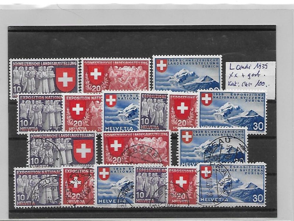 Landi 1939 Gest Kat CHF 100 Kaufen Auf Ricardo