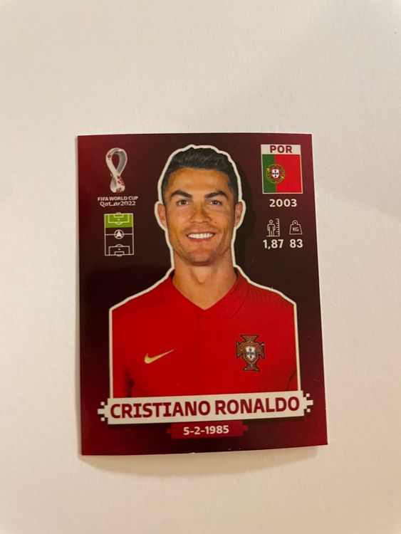 Panini Wm 2022 Cristiano Ronaldo Acheter Sur Ricardo