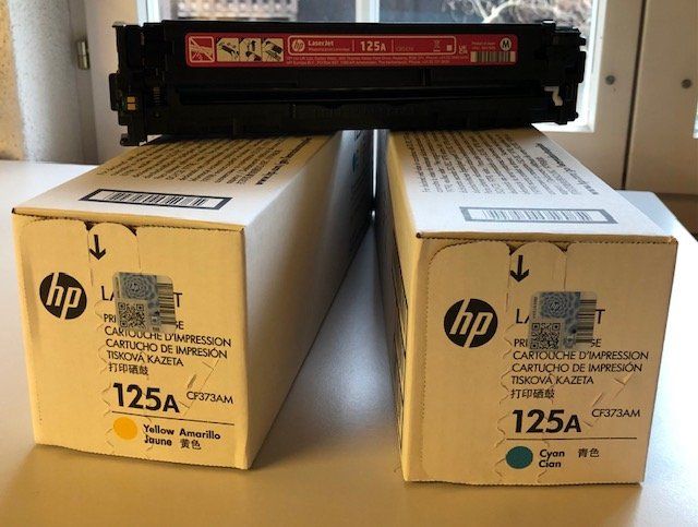 HP Laserjet Toner 125A Cyan Yellow Magenta Kaufen Auf Ricardo