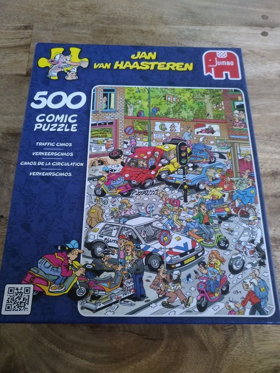 Jumbo Comic Puzzle 500 Jan Van Haasteren Verkehrschaos Kaufen Auf Ricardo