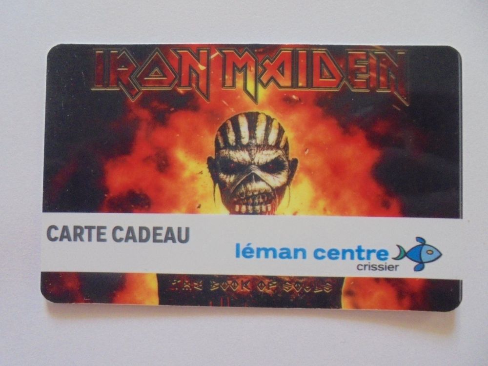 Iron Maiden Carte Cadeau L Man Centre Geschenkkarte Kaufen Auf